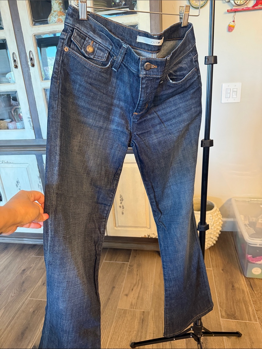 Joe’s Women’s Dark Blue Denim Jeans - Classic Straight Leg
